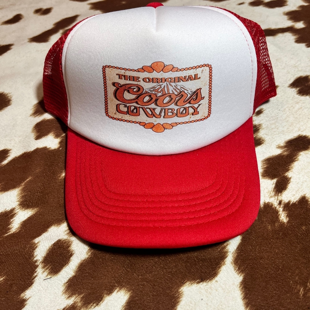 Original coors cowboy hat